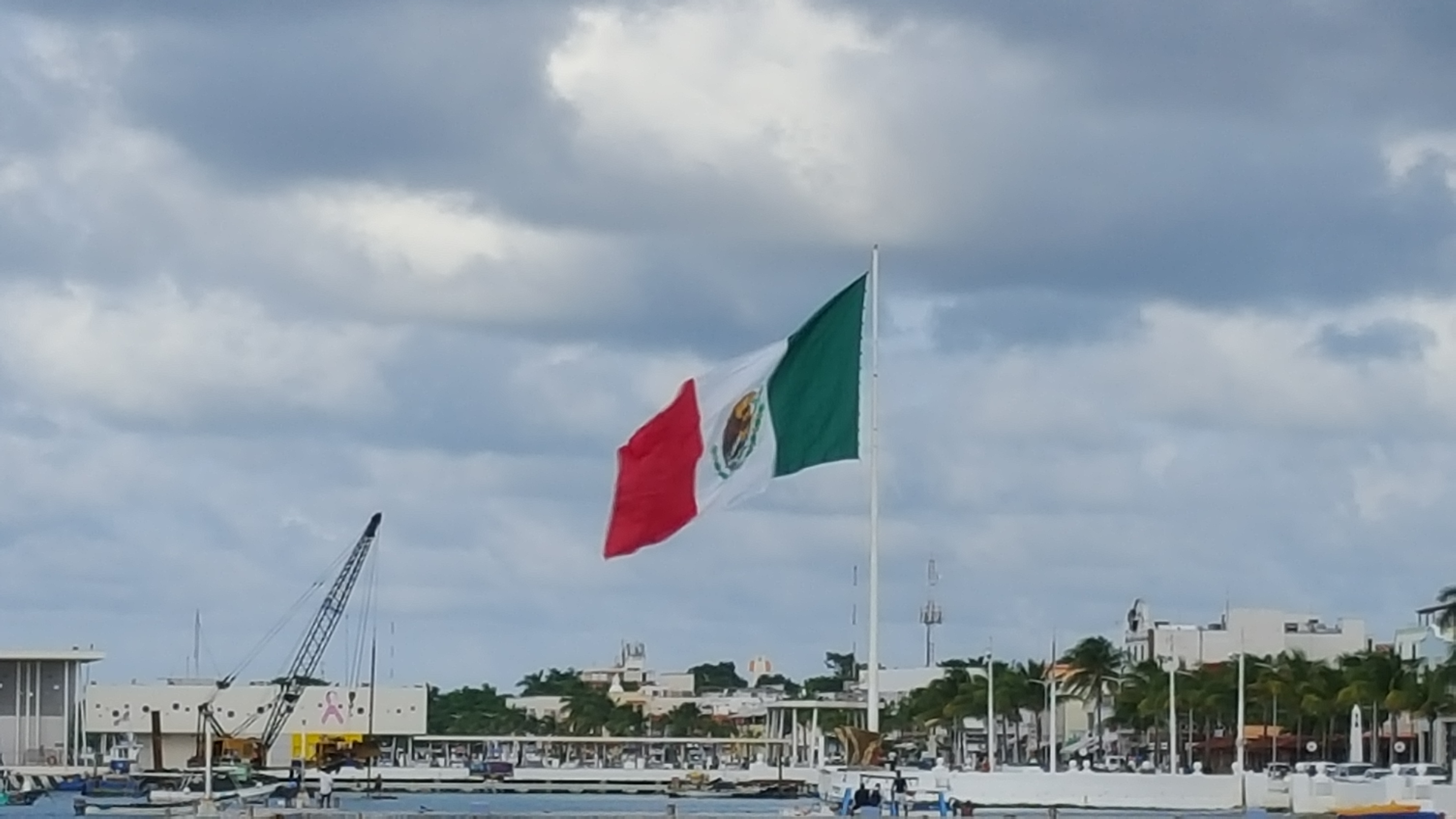 mexico flag cozumel